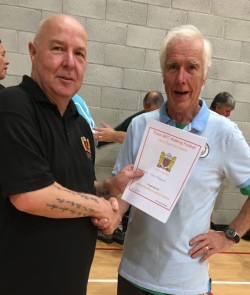 certificates walking football