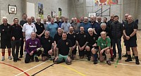 Troon AFC Walking Football player Cornwall