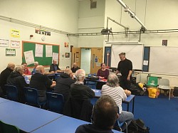 Troon AFC Walking Football player Cornwall and wellbeing