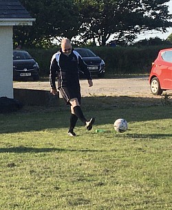 Troon AFC Walking Football player