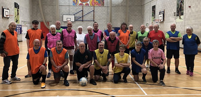Thankyou to everyone who turned up for banana cake....I  mean Walking Football last night 👍🏻 You're all superstars 🌟