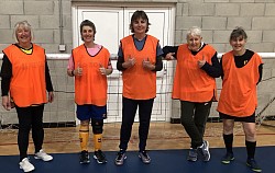 Troon Tigresses Walking Football