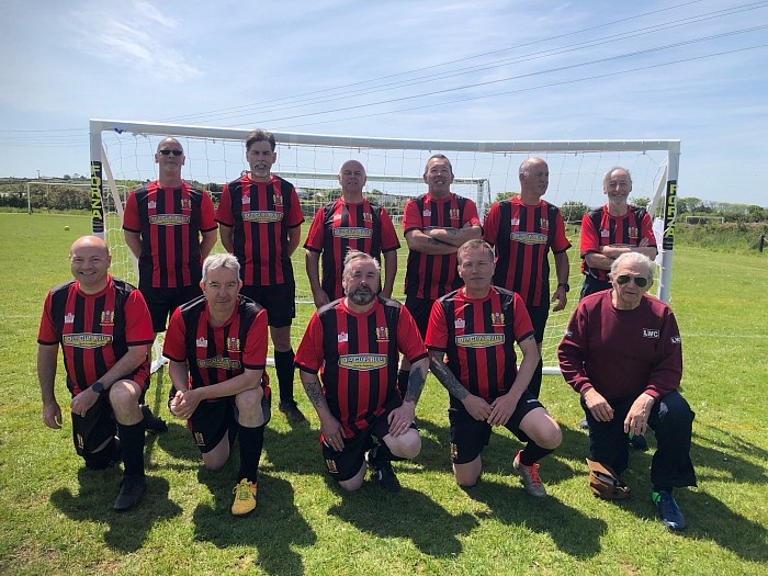 Troon AFC Walking Football 60s Tournament Team