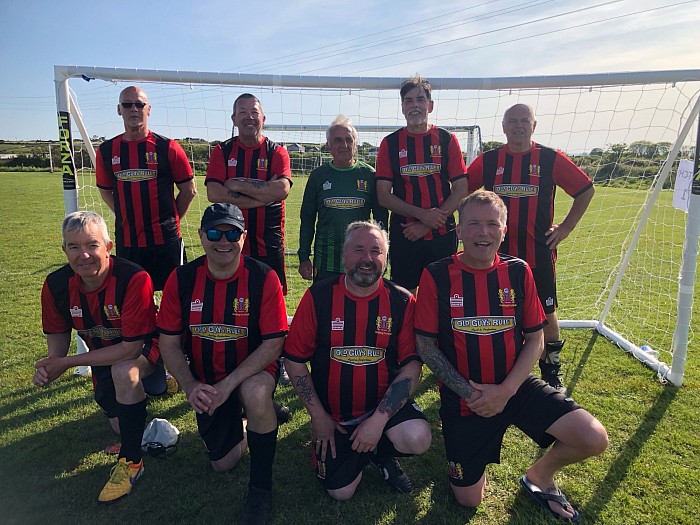 Troon AFC Walking Football 50s Tournament Team