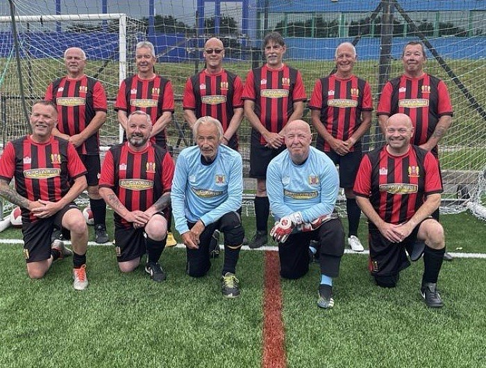 Troon AFC Walking Football League Day Team