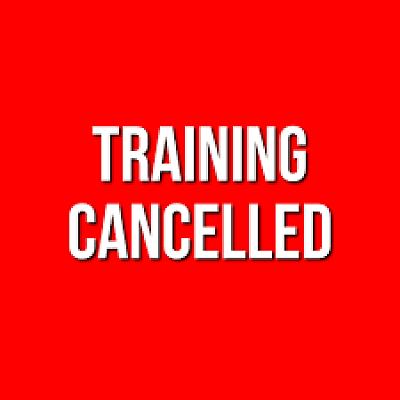 Tonight's football (Wednesday 17th) is cancelled due to bad weather